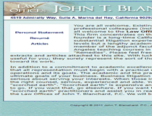 Tablet Screenshot of jtblaw.com